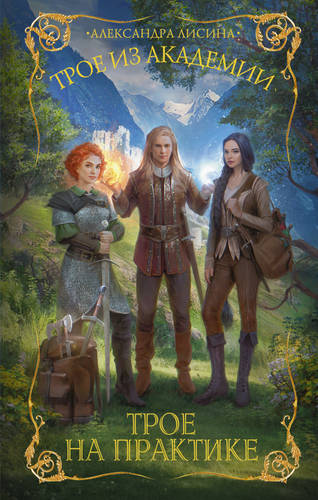Обложка книги Трое на практике