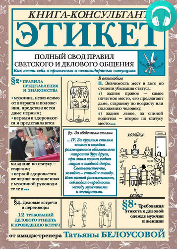 Обложка книги Всё про этикет: полный свод правил светского и делового общения