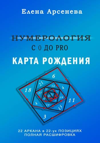 Обложка книги Нумерология с 0 до PRO. Карта рождения