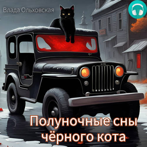 Полуночные сны чёрного кота Обложка Полуночные сны чёрного кота