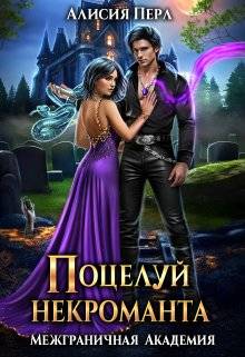 Обложка книги Межграничная академия. Книга 4. Поцелуй некроманта