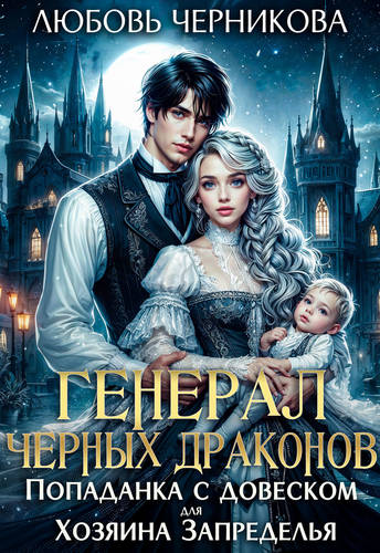 Обложка книги Генерал черных драконов. Попаданка с довеском для Хозяина Запределья