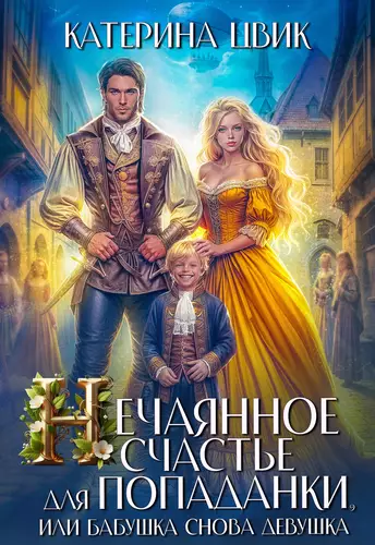 Обложка книги Нечаянное счастье для попаданки, или Бабушка снова девушка