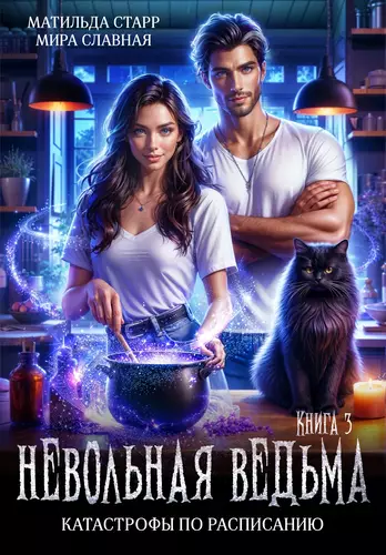 Невольная ведьма 3. Катастрофы по расписанию Обложка Невольная ведьма 3. Катастрофы по расписанию