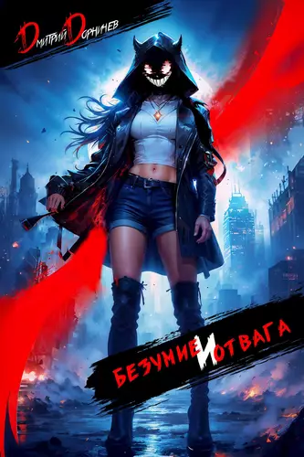 Обложка книги Безумие и Отвага