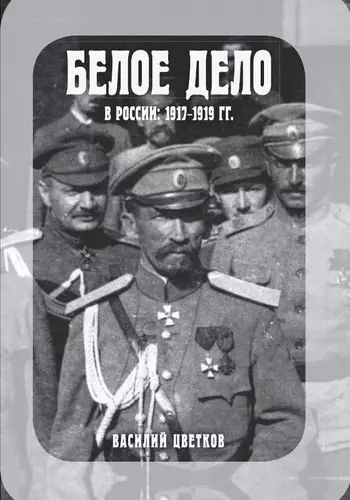 Обложка книги Белое дело в России: 1917-1919 гг.