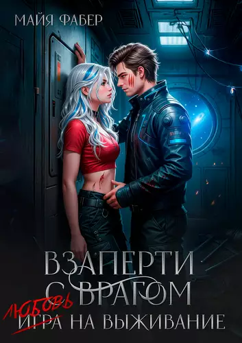 Обложка книги Взаперти с врагом. Любовь на выживание