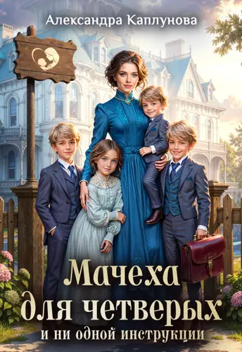 Обложка книги Мачеха для четверых и ни одной инструкции