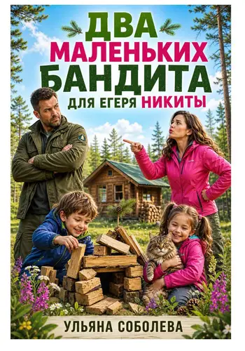 Обложка книги Два маленьких бандита для Егеря Никиты